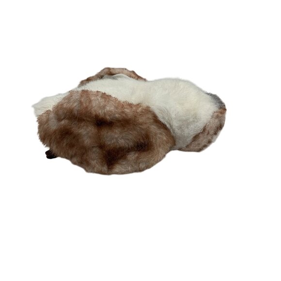 Folkmanis Plush Hand Puppet Barn Owl Stuffed Animal Toy Vintage 13 in Tall - Picture 6 of 6